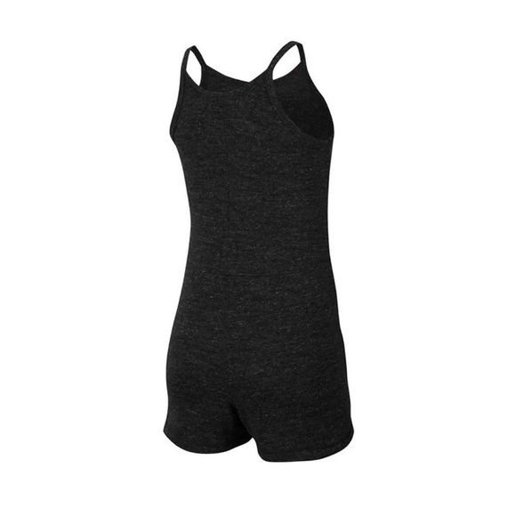 Nike Women's Vintage Inspired Athleisure Romper, Black Sail/Dark Grey size M - Picture 3 of 9